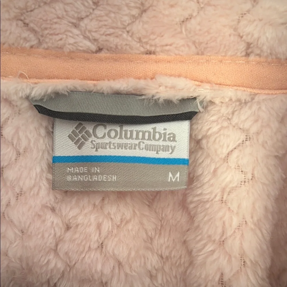 Columbia Women's Soft Pink Teddy Jacket - Picture 2 of 4